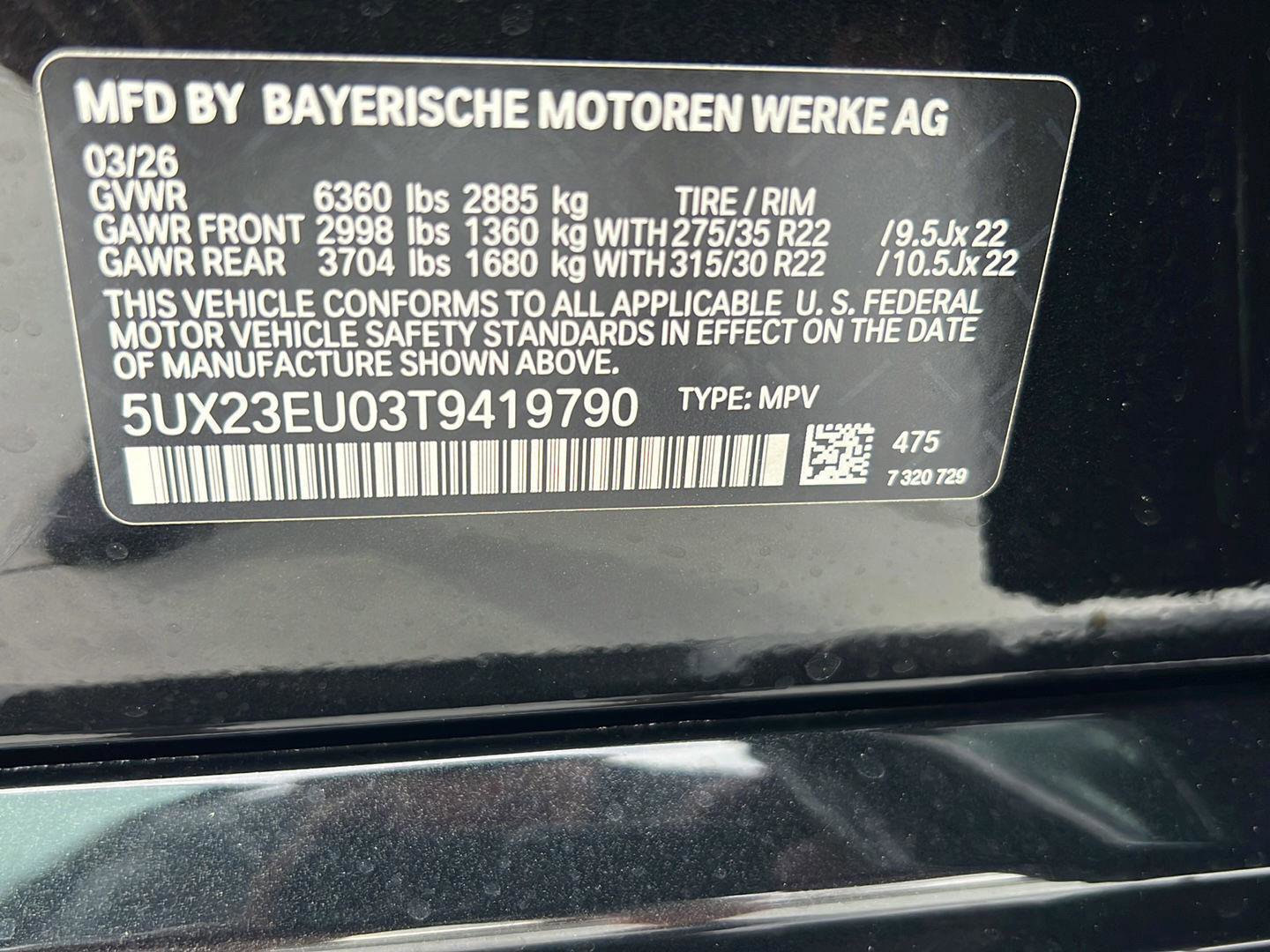 New 2026 BMW X5 xDrive40i w/ M Sport Package image 36