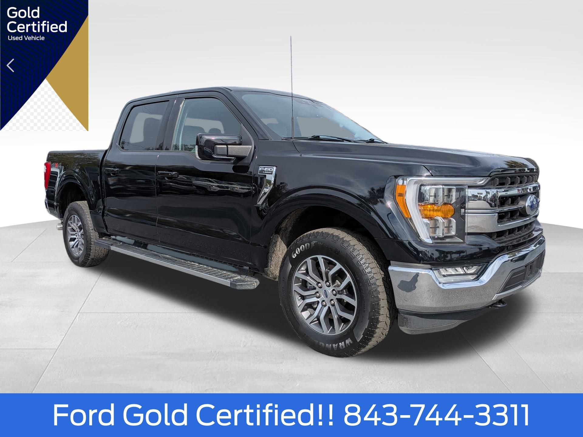 Certified 2022 Ford F150 Lariat w/ Equipment Group 501A Mid image 1