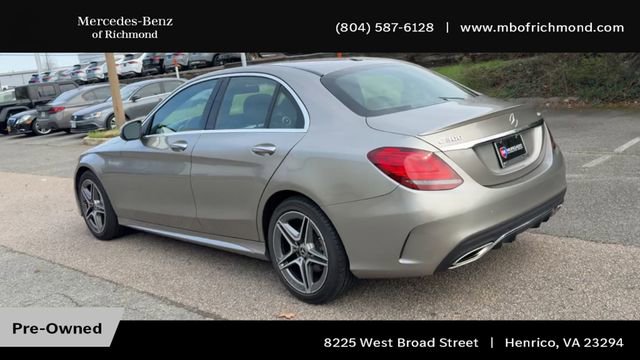 Certified 2020 Mercedes-Benz C 300 4MATIC Sedan image 8