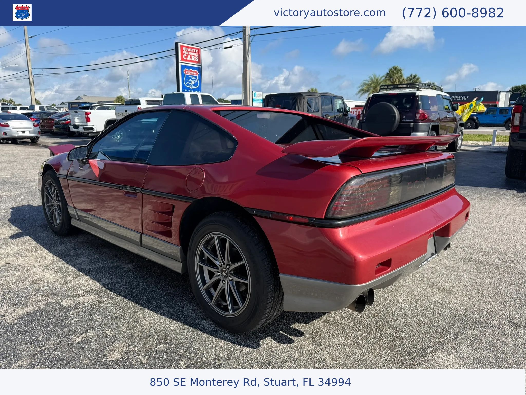 Used 1987 Pontiac Fiero GT RWD image 5
