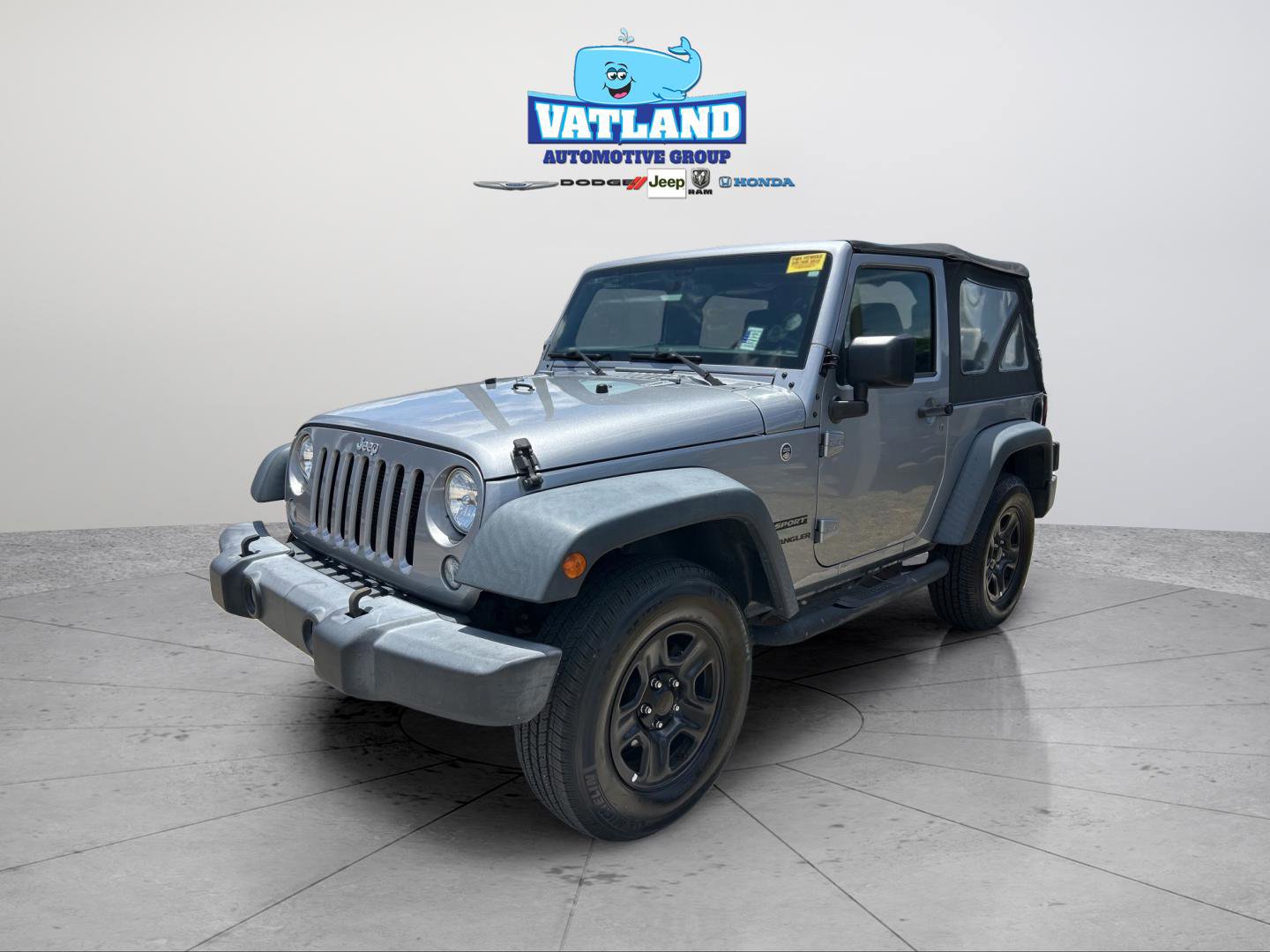 Certified 2016 Jeep Wrangler Sport AWD/4WD image 1