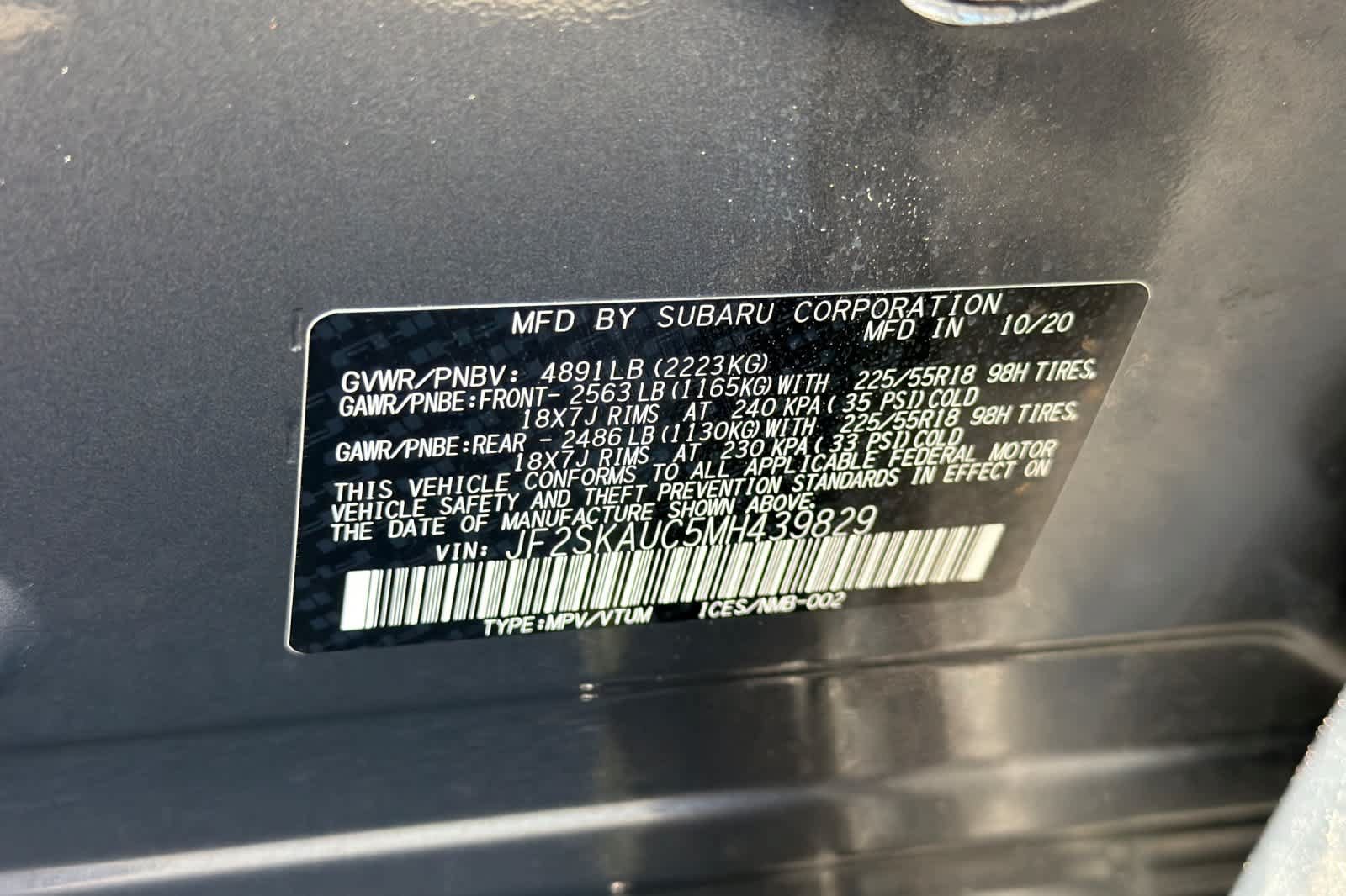Used 2021 Subaru Forester Limited w/ Popular Package #3 AWD/4WD image 36