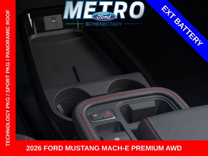 New 2026 Ford Mustang Mach-E Premium w/ Sport Appearance Package AWD/4WD image 15