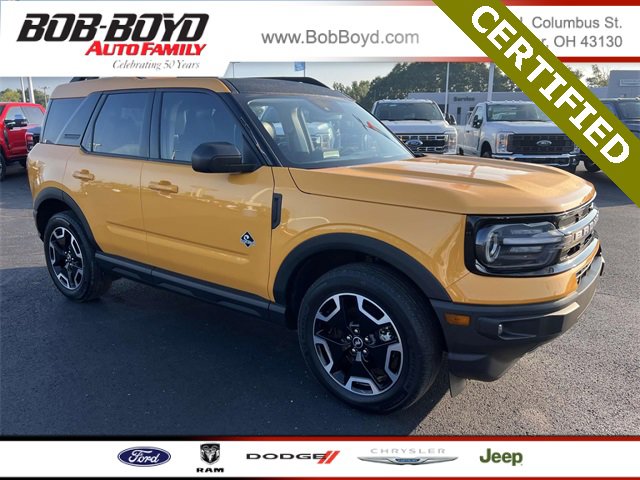 Certified 2023 Ford Bronco Sport Outer Banks w/ Tech Package