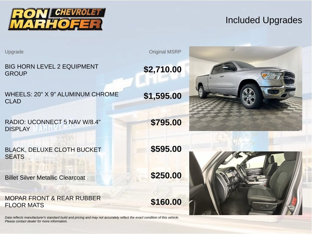 Used 2022 RAM 1500 Big Horn AWD/4WD image 6