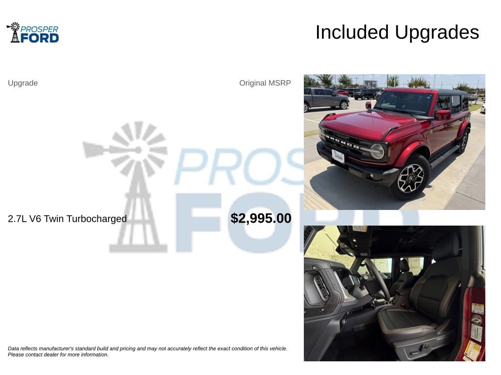 New 2026 Ford Bronco Outer Banks AWD/4WD image 3