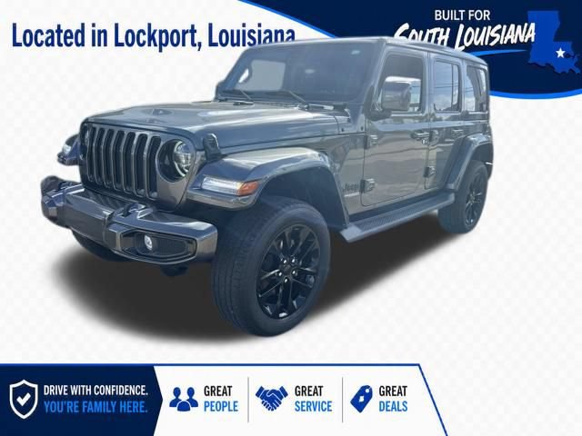 Used 2021 Jeep Wrangler Unlimited Sahara AWD/4WD image 3