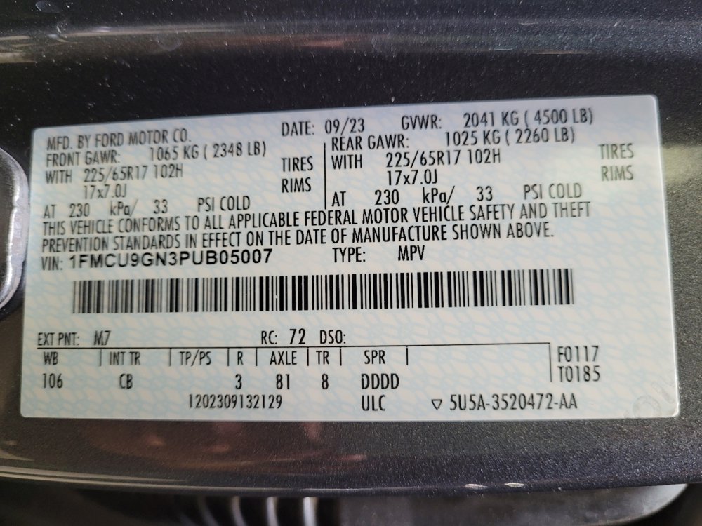 Used 2023 Ford Escape Active image 33