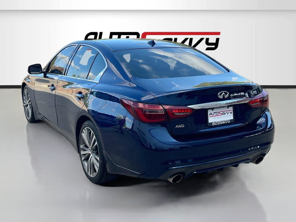 Used 2022 INFINITI Q50 Sensory AWD/4WD image 5