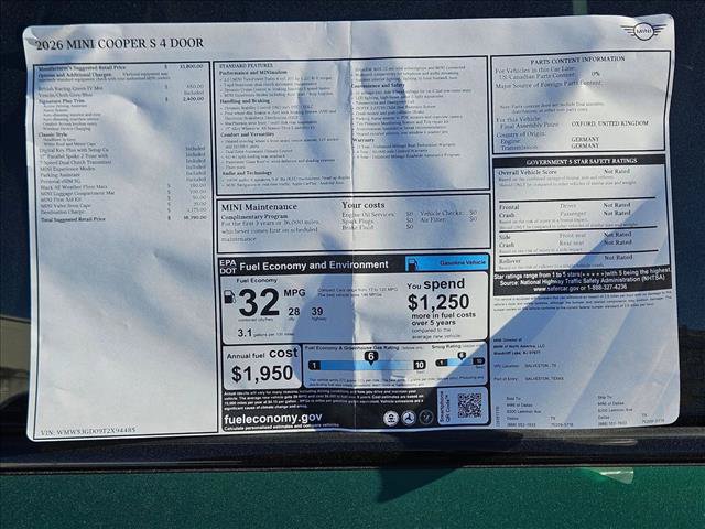 Used 2026 MINI Cooper S FWD image 17