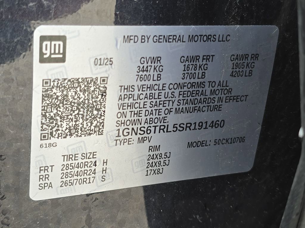 Certified 2025 Chevrolet Tahoe High Country image 15