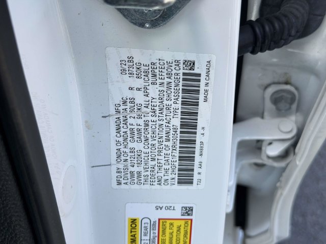 Used 2024 Honda Civic EX image 28