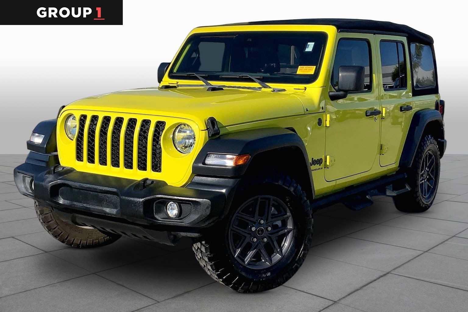 Used 2024 Jeep Wrangler Unlimited Sport