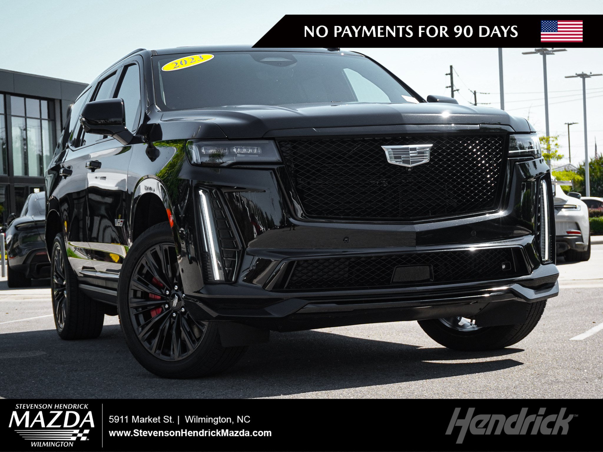 Used 2023 Cadillac Escalade V w/ LPO, ONYX Package