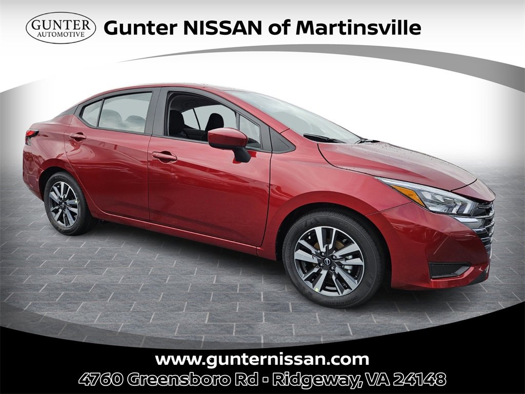 New 2025 Nissan Versa SV w/ Trunk Package