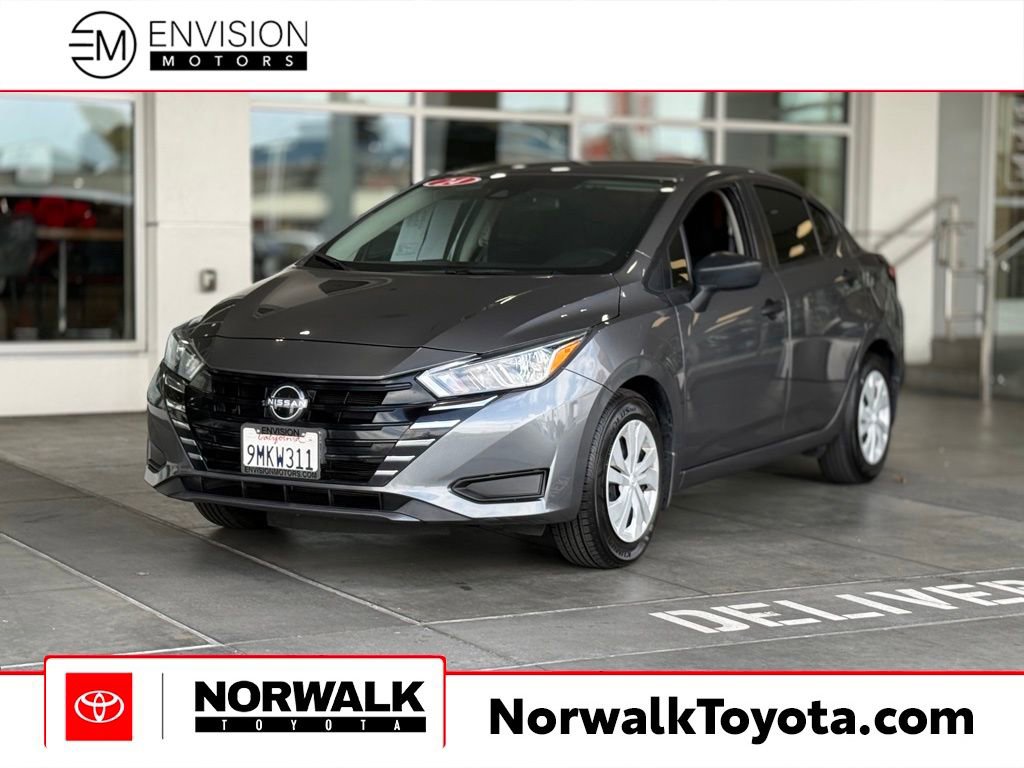 Used 2024 Nissan Versa S w/ Trunk Package FWD image 1