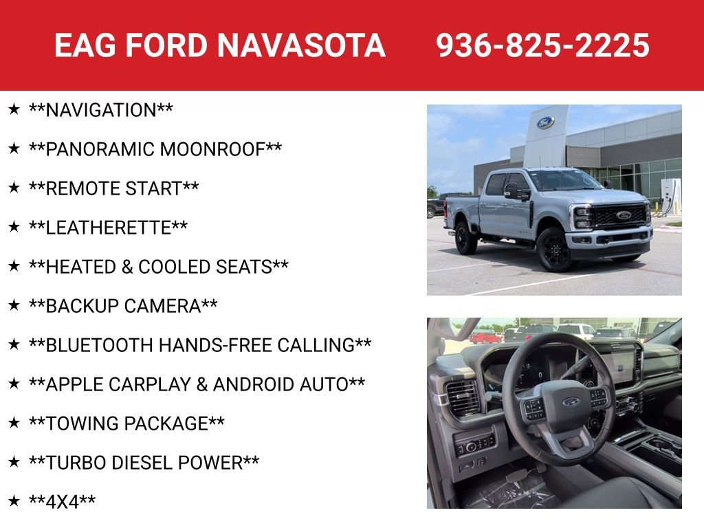 New 2026 Ford F250 Lariat w/ Black Appearance Package image 4