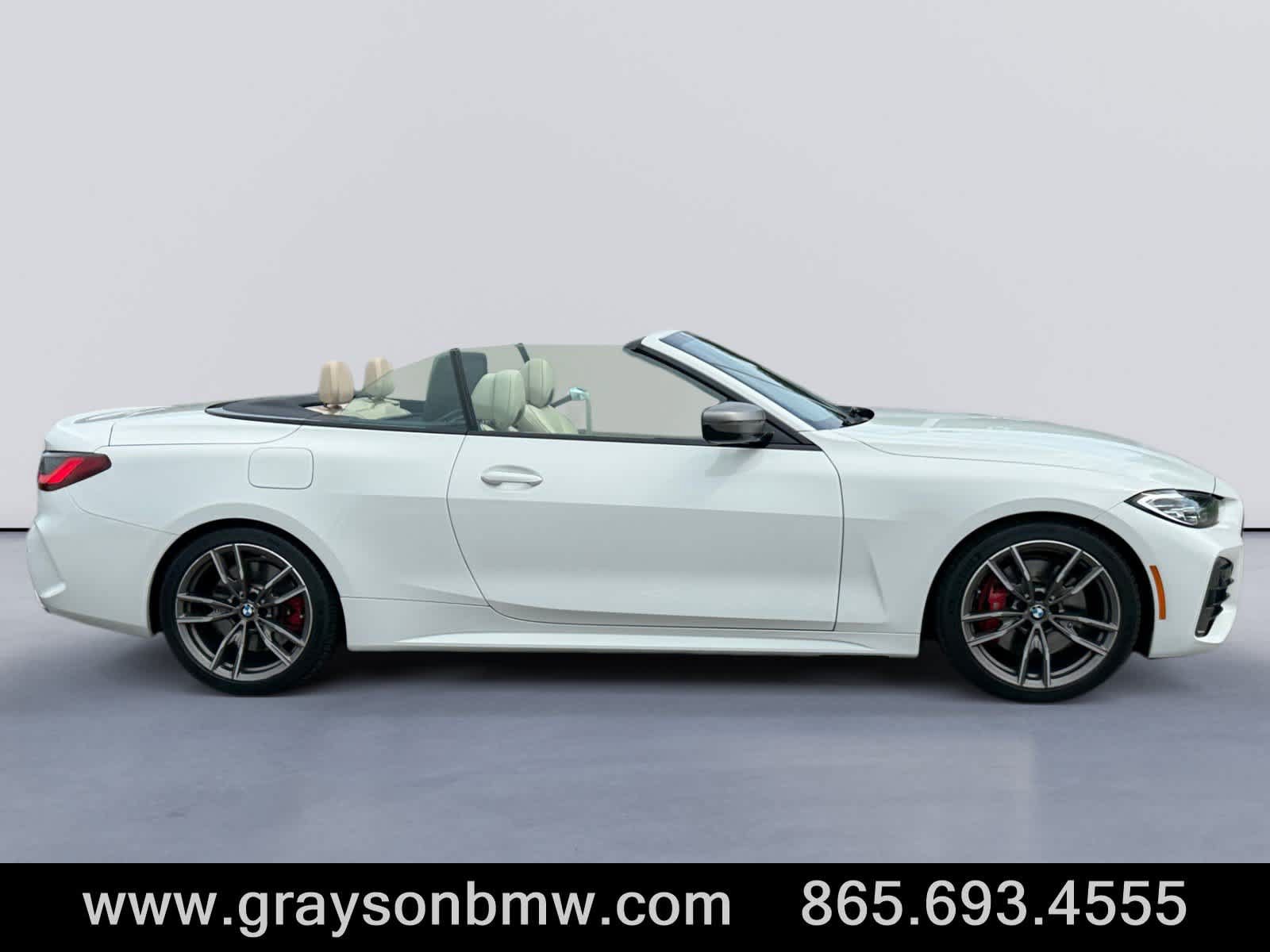Used 2021 BMW M440i Convertible w/ Premium Package RWD image 2