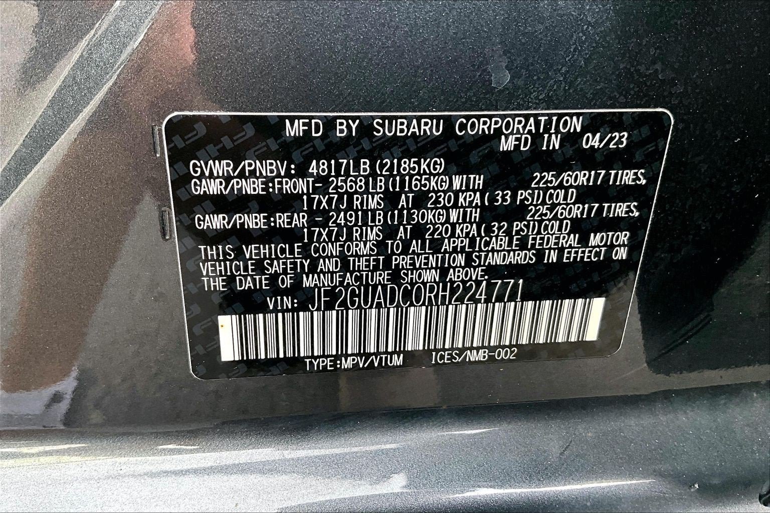 Used 2024 Subaru Crosstrek 2.0i Premium AWD/4WD image 29