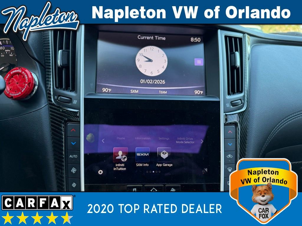 Used 2018 INFINITI Q60 3.0t Luxe image 25