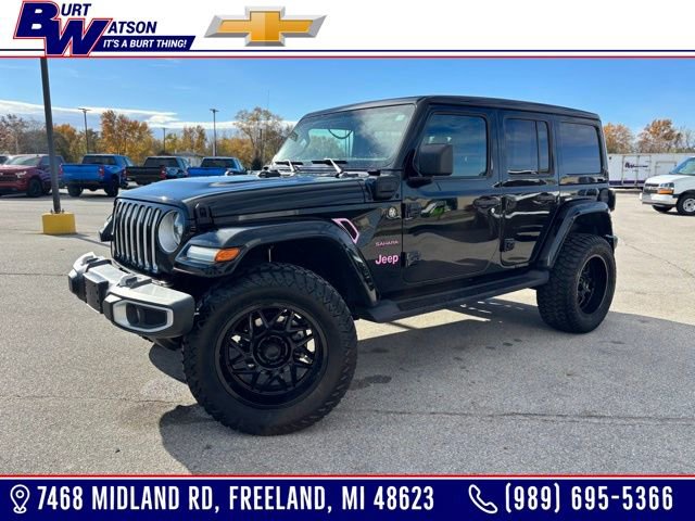 Used 2022 Jeep Wrangler Unlimited Sahara w/ Cold Weather Group image 1