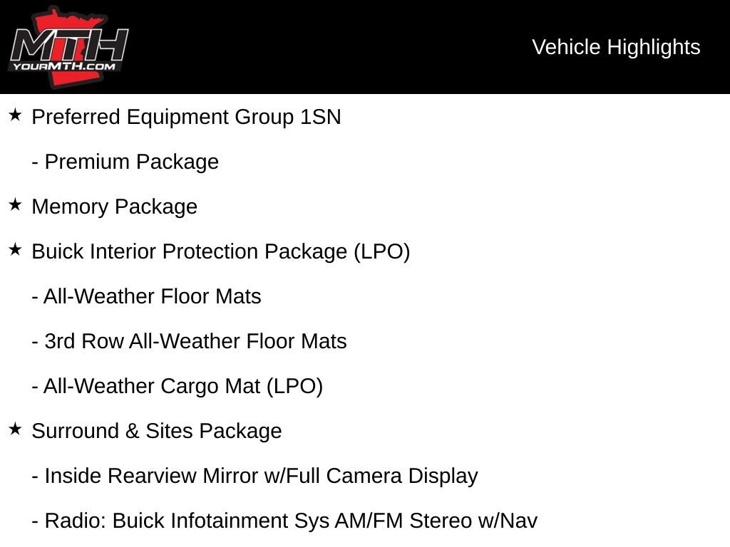 Used 2021 Buick Enclave Premium w/ Surround and Sites Package AWD/4WD image 5