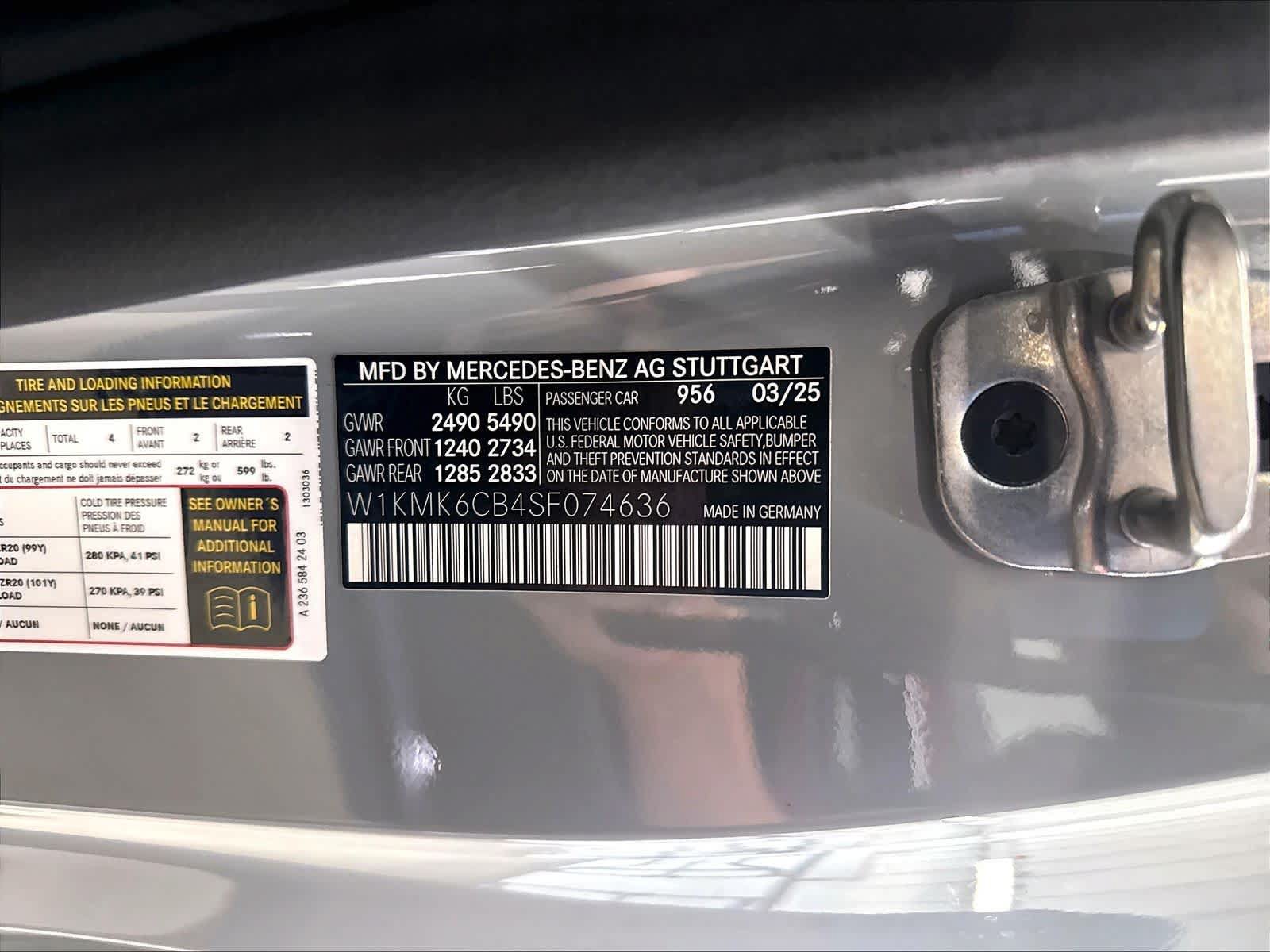 Used 2025 Mercedes-Benz CLE 53 AMG 4MATIC Cabriolet image 22