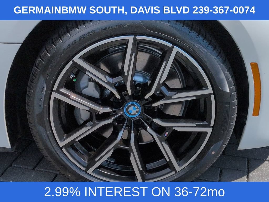 Used 2023 BMW i4 eDrive40 w/ M Sport Package RWD image 12