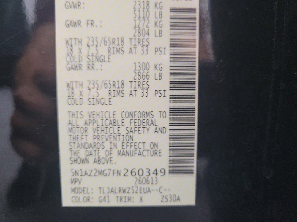 Used 2015 Nissan Murano SL w/ SL Technology Package image 33