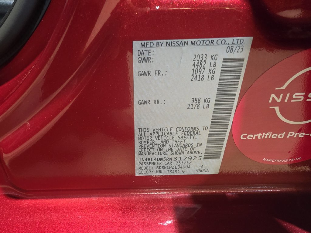 Used 2024 Nissan Altima 2.5 SV AWD/4WD image 25