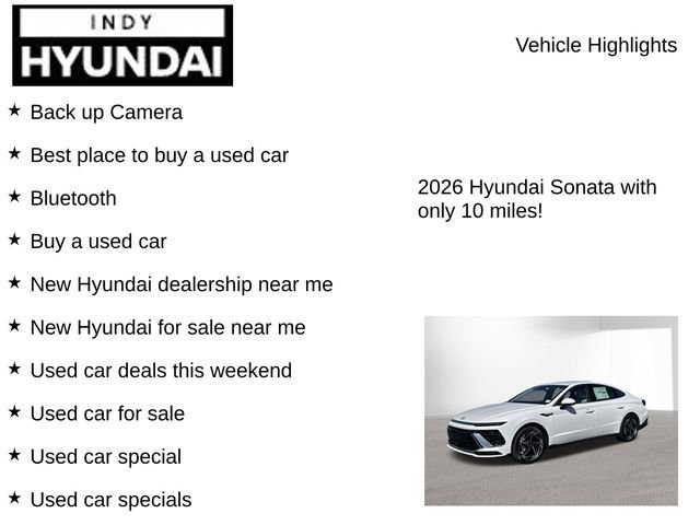 New 2026 Hyundai Sonata SEL FWD image 8
