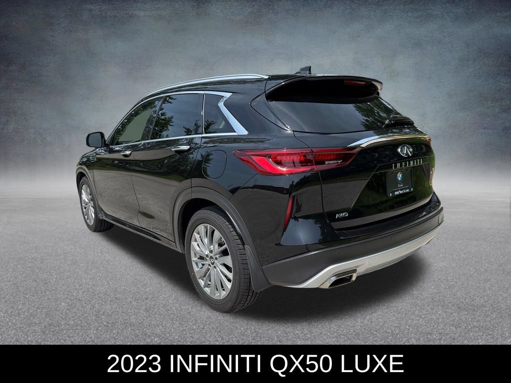 Used 2023 INFINITI QX50 Luxe AWD/4WD image 3