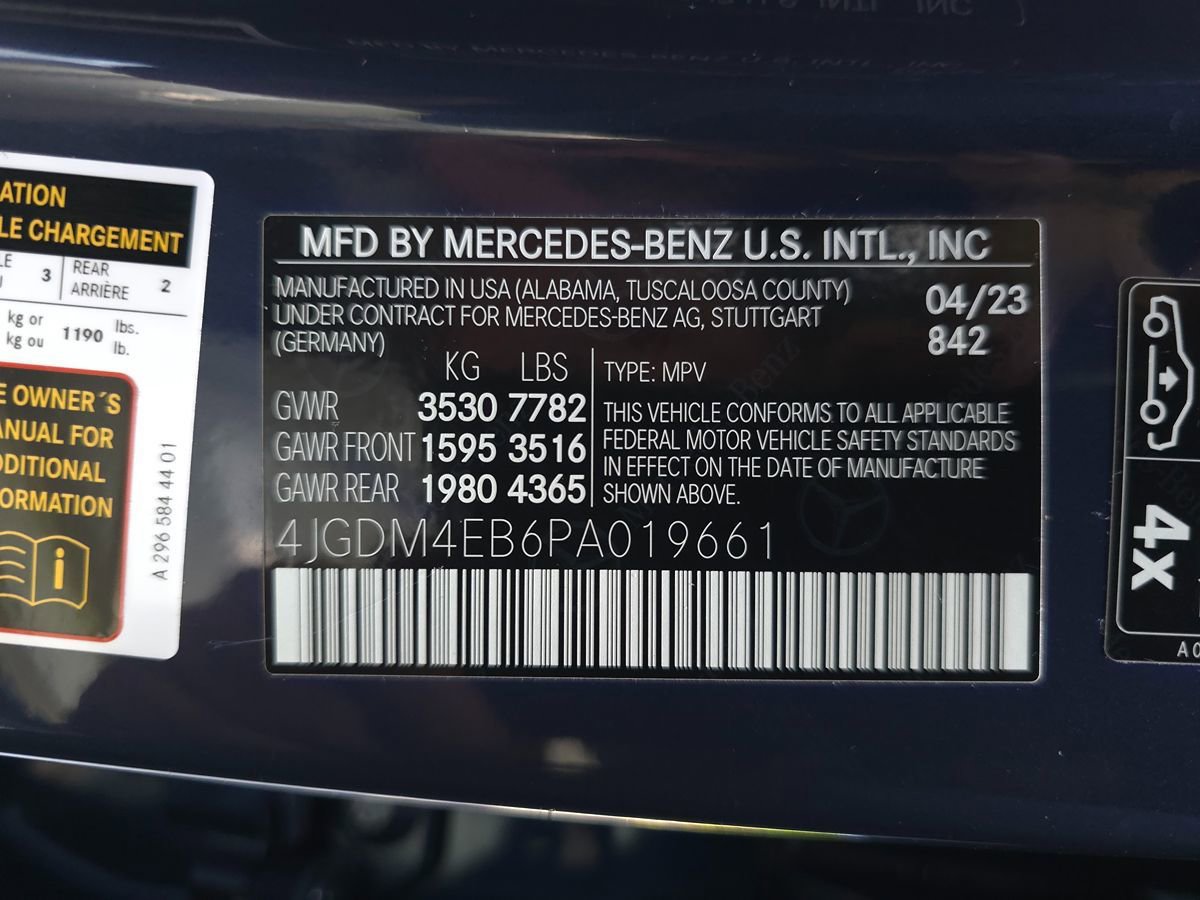 Used 2023 Mercedes-Benz EQS 580 4MATIC SUV image 83