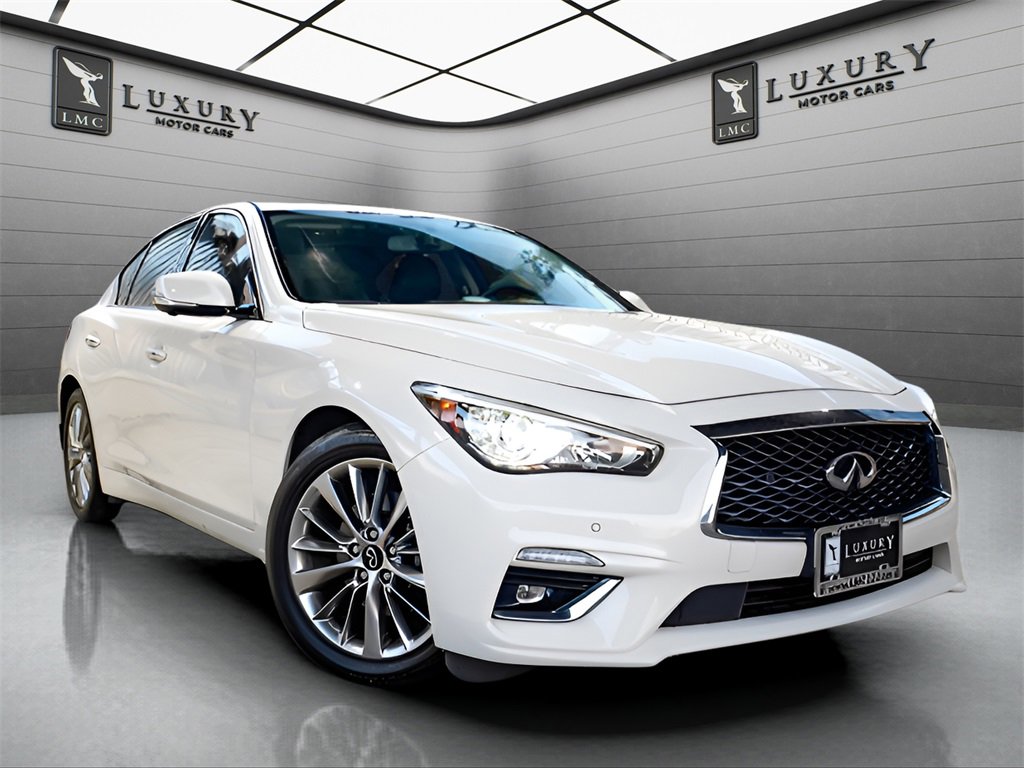 Used 2023 INFINITI Q50 Luxe w/ Cargo Package