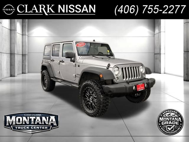 Used 2018 Jeep Wrangler Unlimited Sport S AWD/4WD image 1