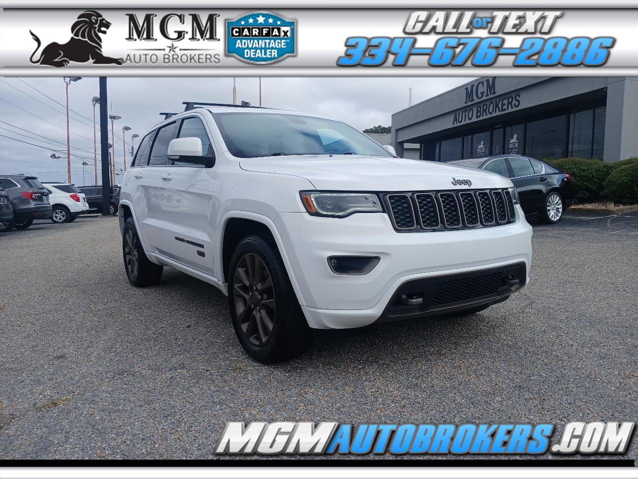 Used 2017 Jeep Grand Cherokee Limited 75th Anniversary image 1
