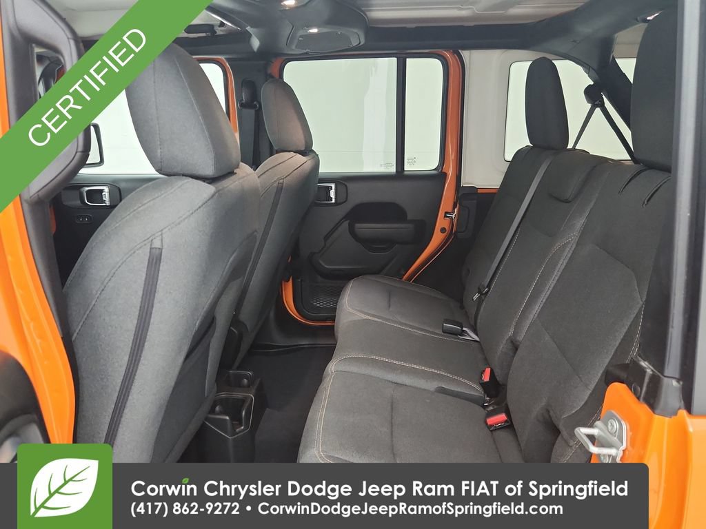 Certified 2025 Jeep Wrangler Unlimited Sport AWD/4WD image 28