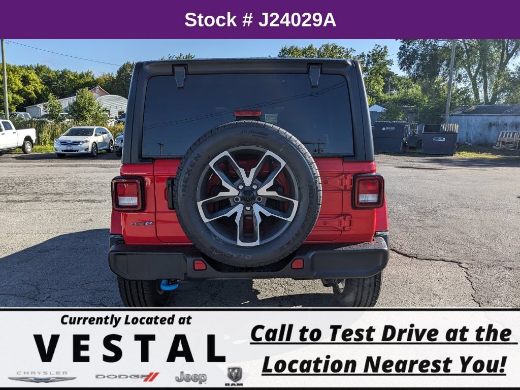 New 2024 Jeep Wrangler Unlimited w/ Convenience Group AWD/4WD image 8