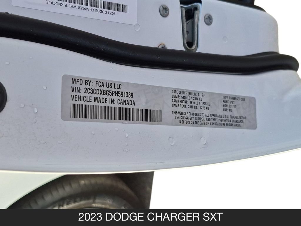 Used 2023 Dodge Charger SXT RWD image 24
