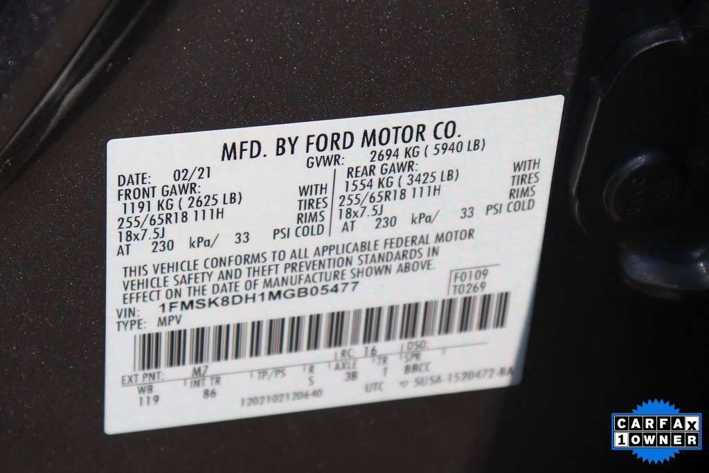 Used 2021 Ford Explorer XLT image 43