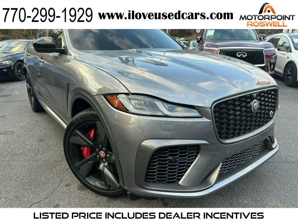 Used 2022 Jaguar F-PACE SVR image 1