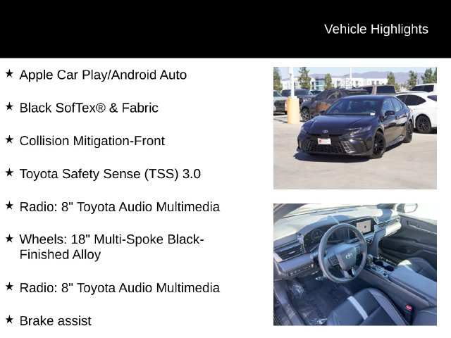 Certified 2026 Toyota Camry SE FWD image 3