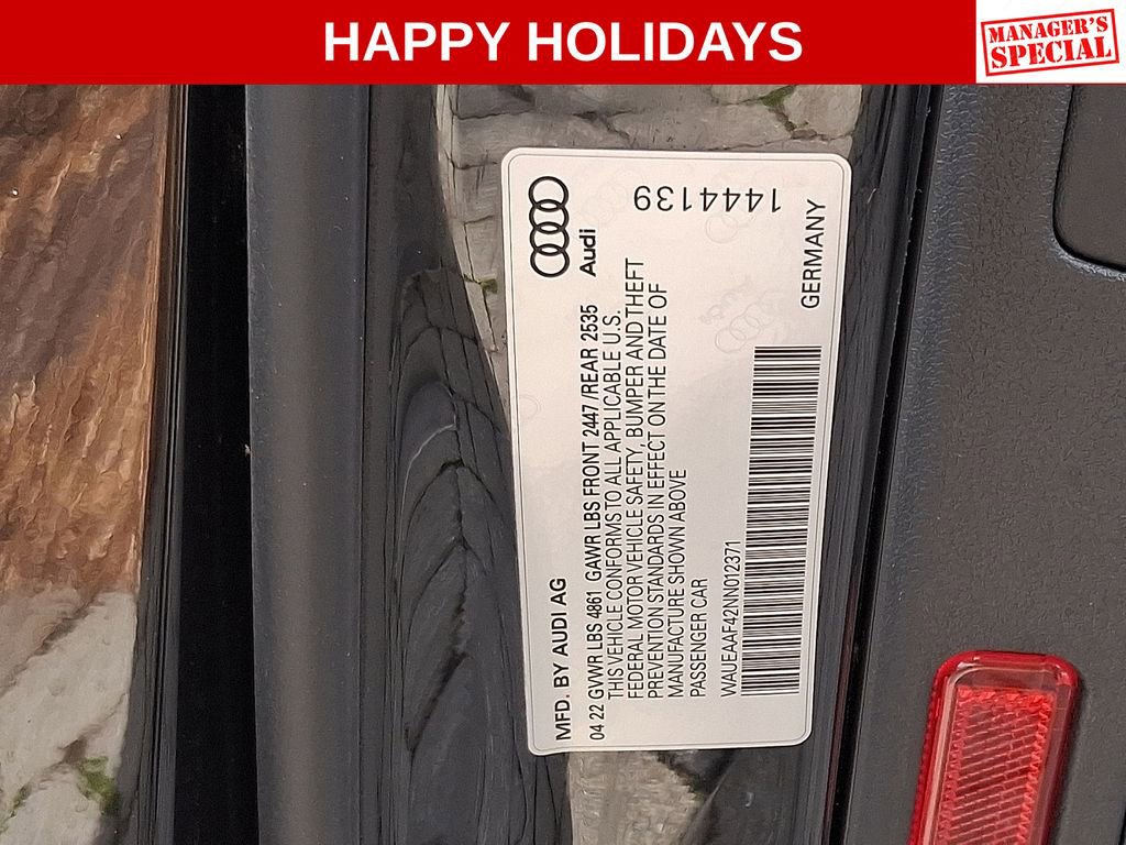 Used 2022 Audi A4 2.0T Premium Plus w/ Premium Plus Package image 30