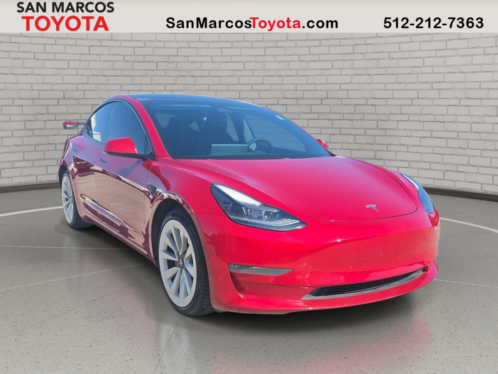 Used 2021 Tesla Model 3 Long Range AWD/4WD image 3