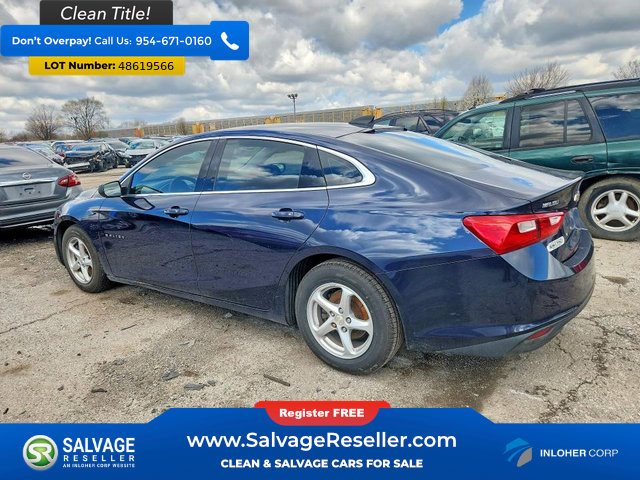 Used 2016 Chevrolet Malibu LS w/ LPO, Convenience Package 2 FWD image 3