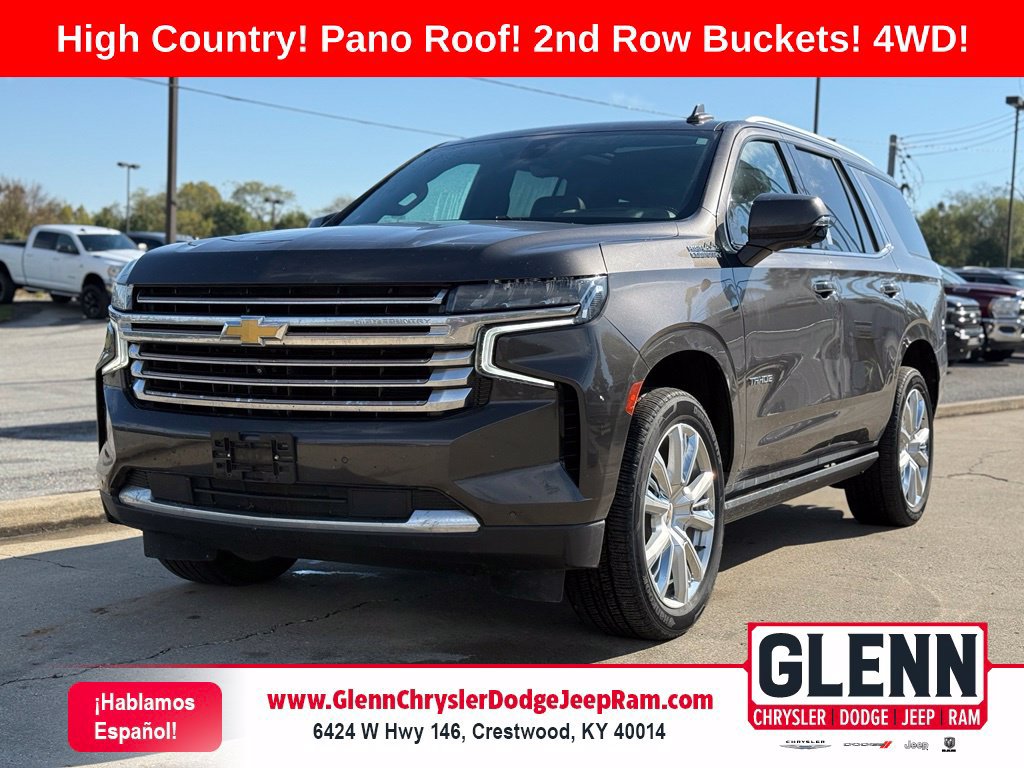Used 2021 Chevrolet Tahoe High Country w/ Premium Package AWD/4WD image 1