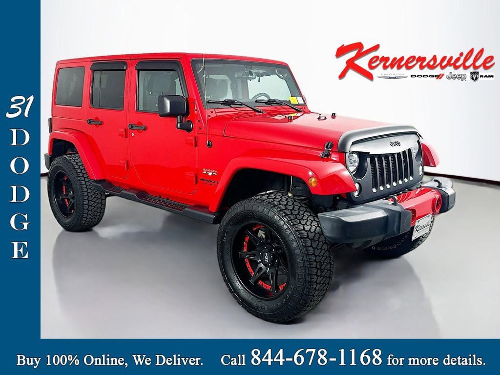 Used 2016 Jeep Wrangler Unlimited Sahara w/ Connectivity Group image 1