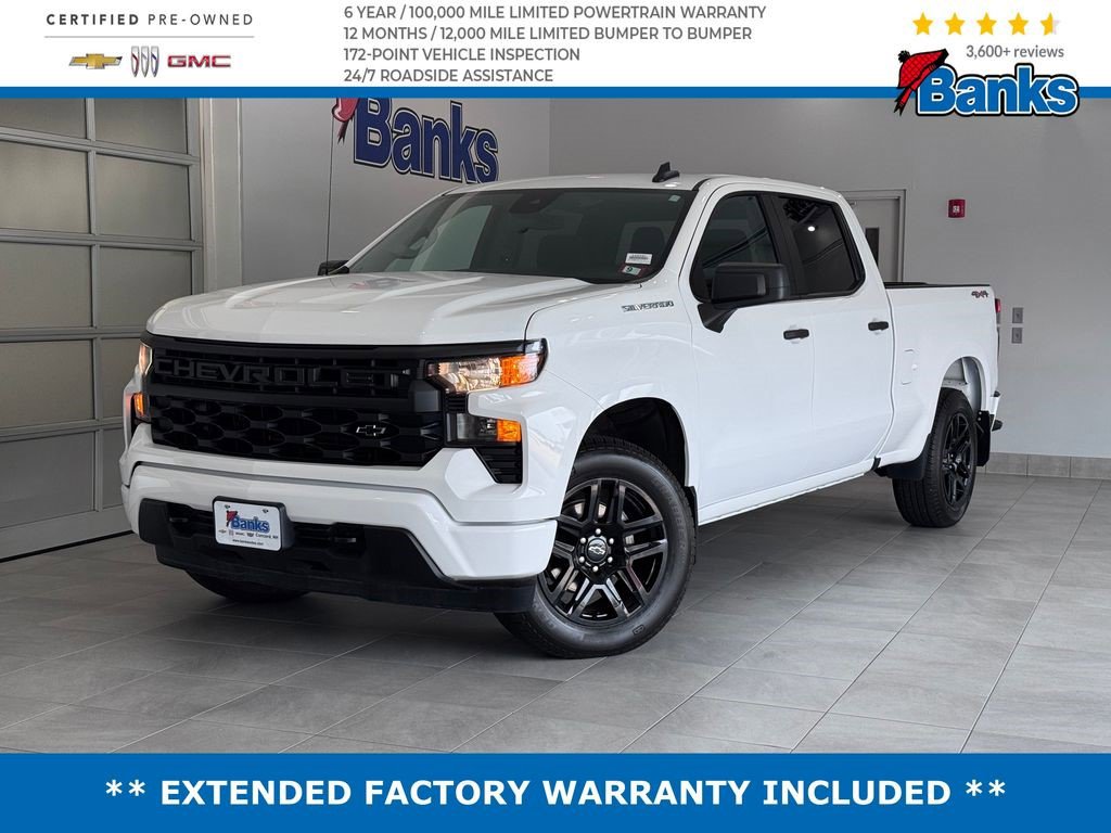 Certified 2023 Chevrolet Silverado 1500 Custom