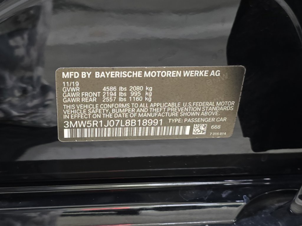 Used 2020 BMW 330i Sedan w/ Convenience Package RWD image 33