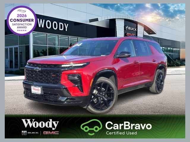 Certified 2024 Chevrolet Traverse RS w/ LPO, Floor Liner Package AWD/4WD image 1
